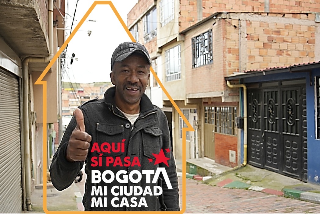José Moreno, uno de los líderes comunitarios en el barrio Puerta al Paraíso, en la localidad de Ciudad Bolívar