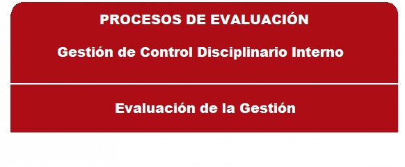 Mapa de Procesos Evaluación