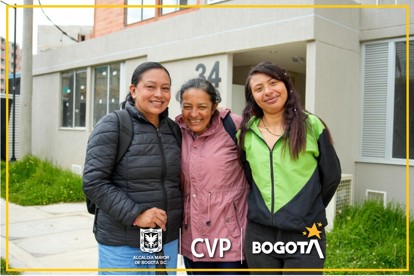 Acompañadas por el equipo de la CVP, estas familias comenzaron a escribir una nueva historia, lejos del peligro y más cerca de la tranquilidad que da una vivienda segura.