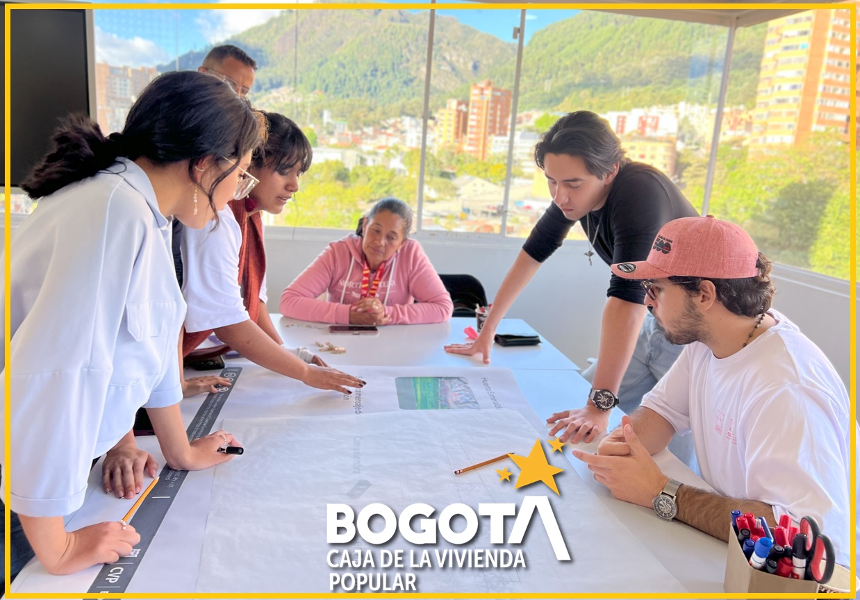Innovamos para crear espacios seguros para las mujeres! Con intervenciones integrales lideradas por la CVP, en colaboración con la @sdmujerbogota,  @sca_nacional , Biobilbao y  @FundaciongrupoS   trabajamos en el diseño de la señalética con enfoque de género.