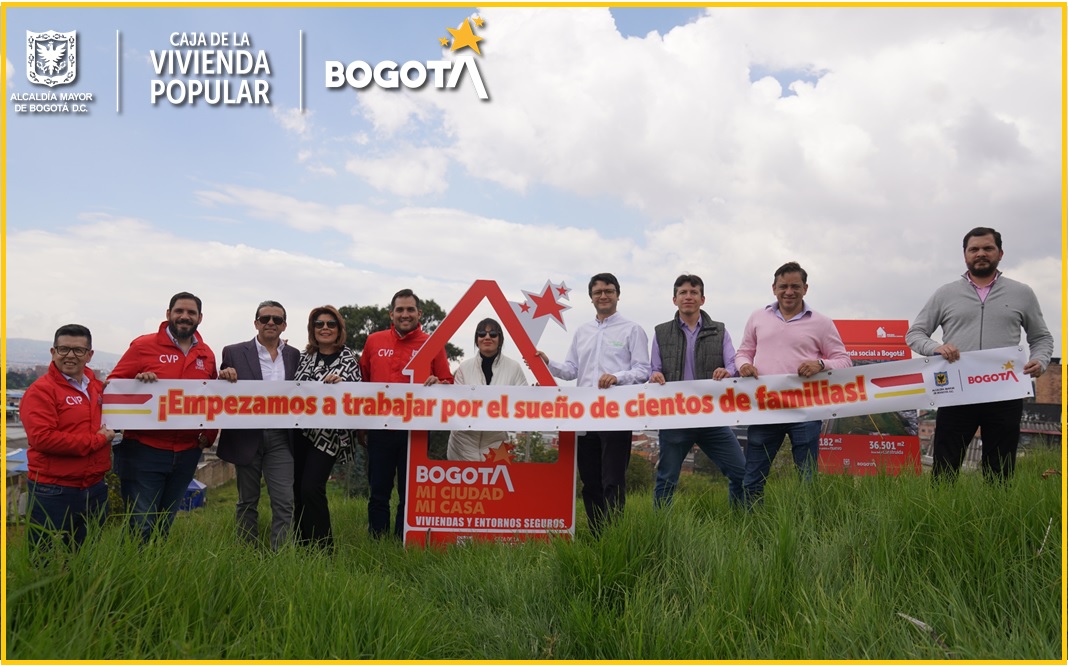 La Caja de la Vivienda Popular (CVP) y RenoBo empezaron a trabajar por el sueño de 658 familias. Ese anhelo es una vivienda propia, nueva y segura en la localidad de San Cristóbal, para hogares en proceso de reasentamiento.