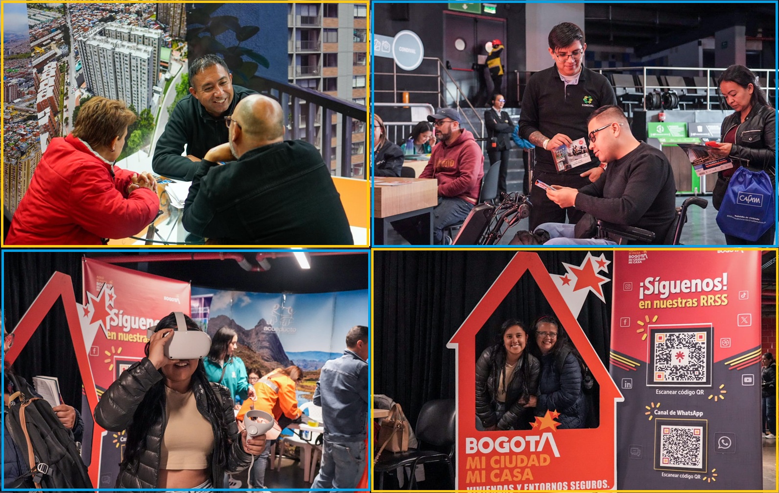 CVP acercó oportunidades a familias en la Gran Feria de Vivienda 2026