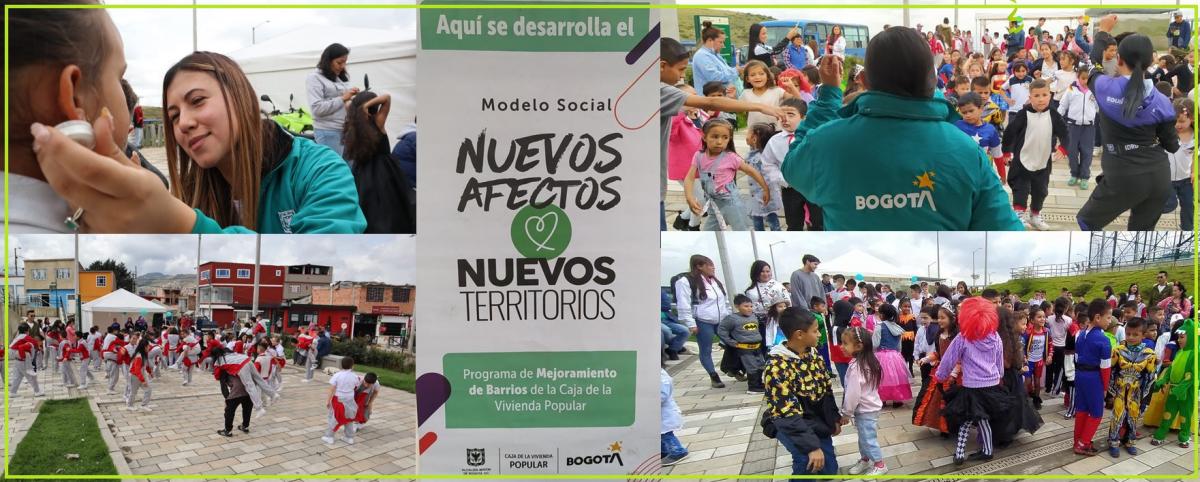 CVP celebró el día de los niños en el barrio Mirador de Ciudad Bolívar