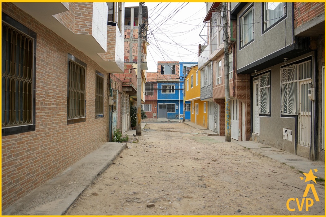 Casas de barrios de la localidad de Bosa que intervendrá CVP a través del programa Mejora tu casa