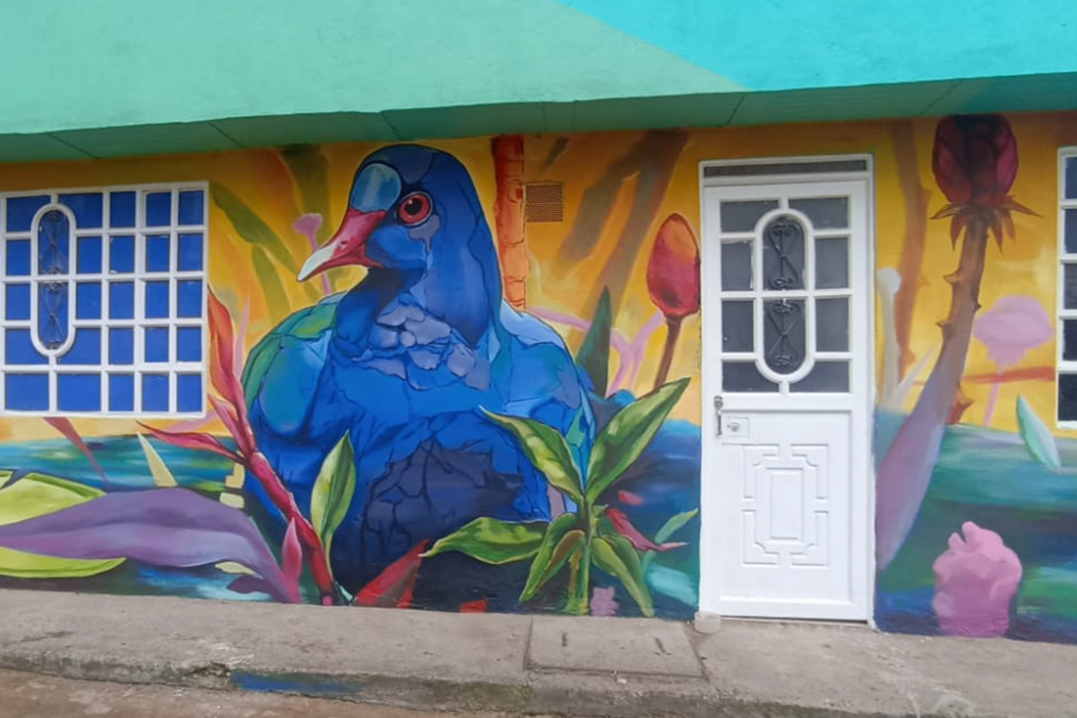 El muralismo Alma del barrio Tingua