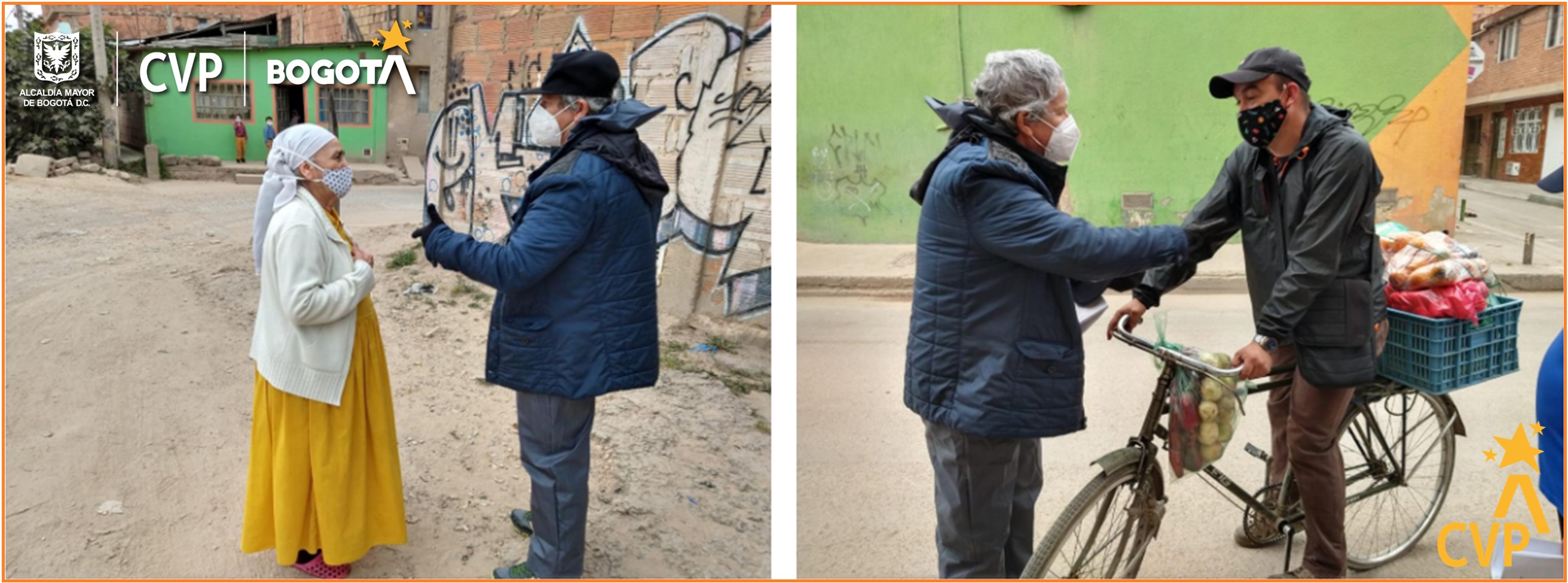 En equipo CVP sigue trabajando por las comunidades más vulnerables de Bogotá 2020 comunidad
