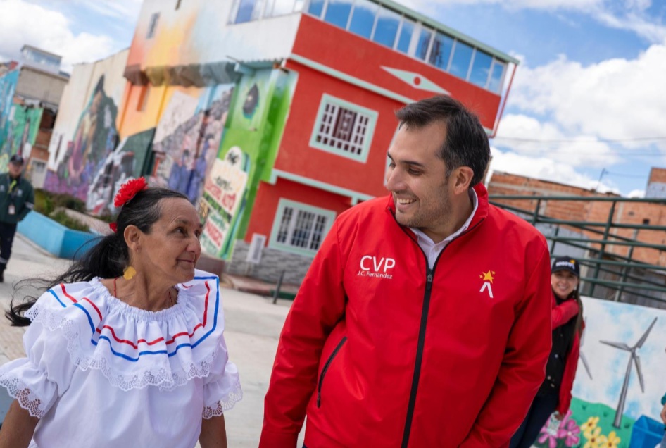 Juan Carlos Fernandez en jornada de recorrido por las obras que avanzan y transforman a Bogotá 01112025