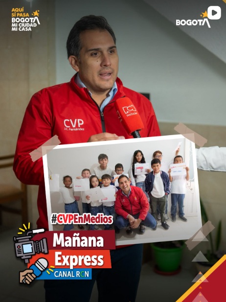 Juan Carlos fernandez en Mañanas Express de RCN