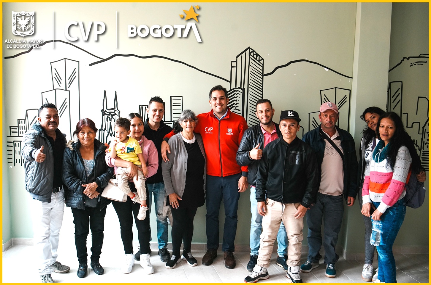 La CVP avanza en segunda jornada de acompañamiento del proyecto La Alegría