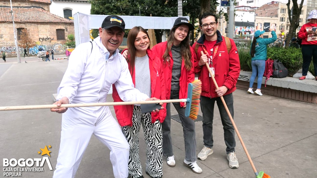 La CVP se sumó a la jornada de voluntariado por el espacio público en Bogotá foto 2