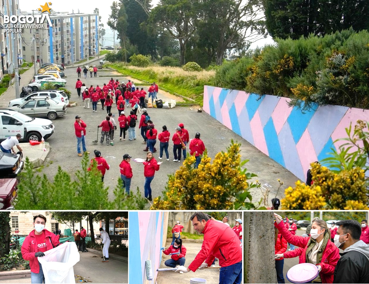 La CVP se sumó a la jornada de voluntariado por el espacio público en Bogotá foto 3