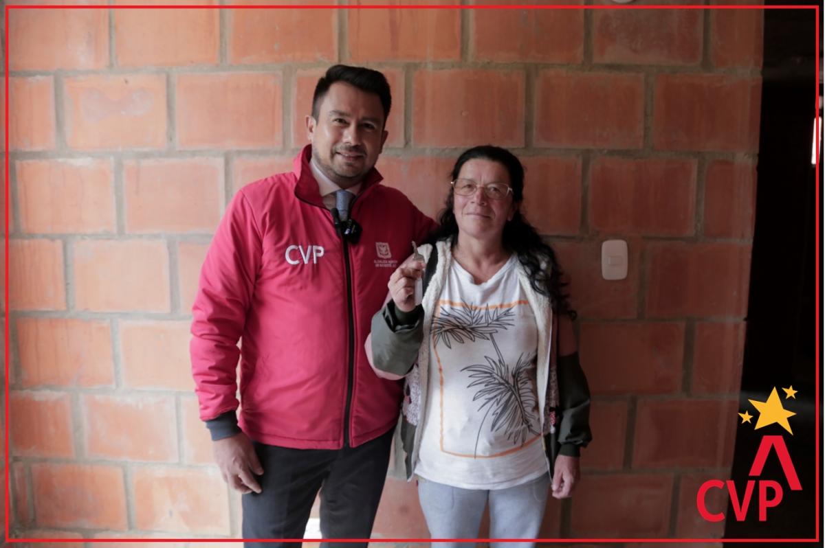 La Caja de la Vivienda Popular CVP sigue entregando felicidad a sus beneficiarios por medio del Programa de Reasentamientos