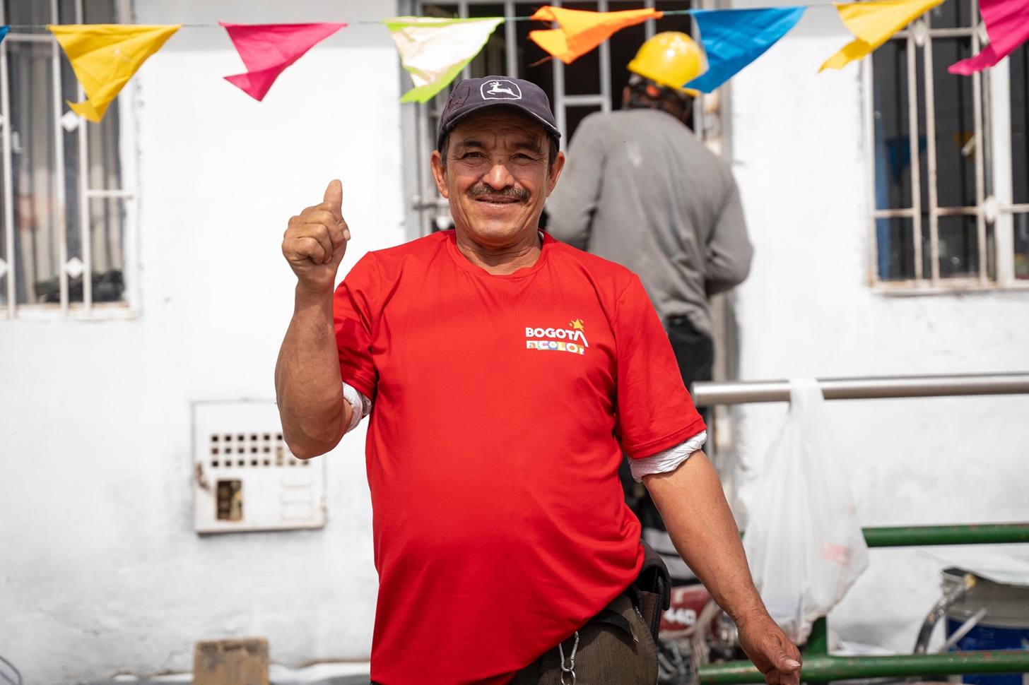 Luis Agudelo habitante del barrio Paraíso