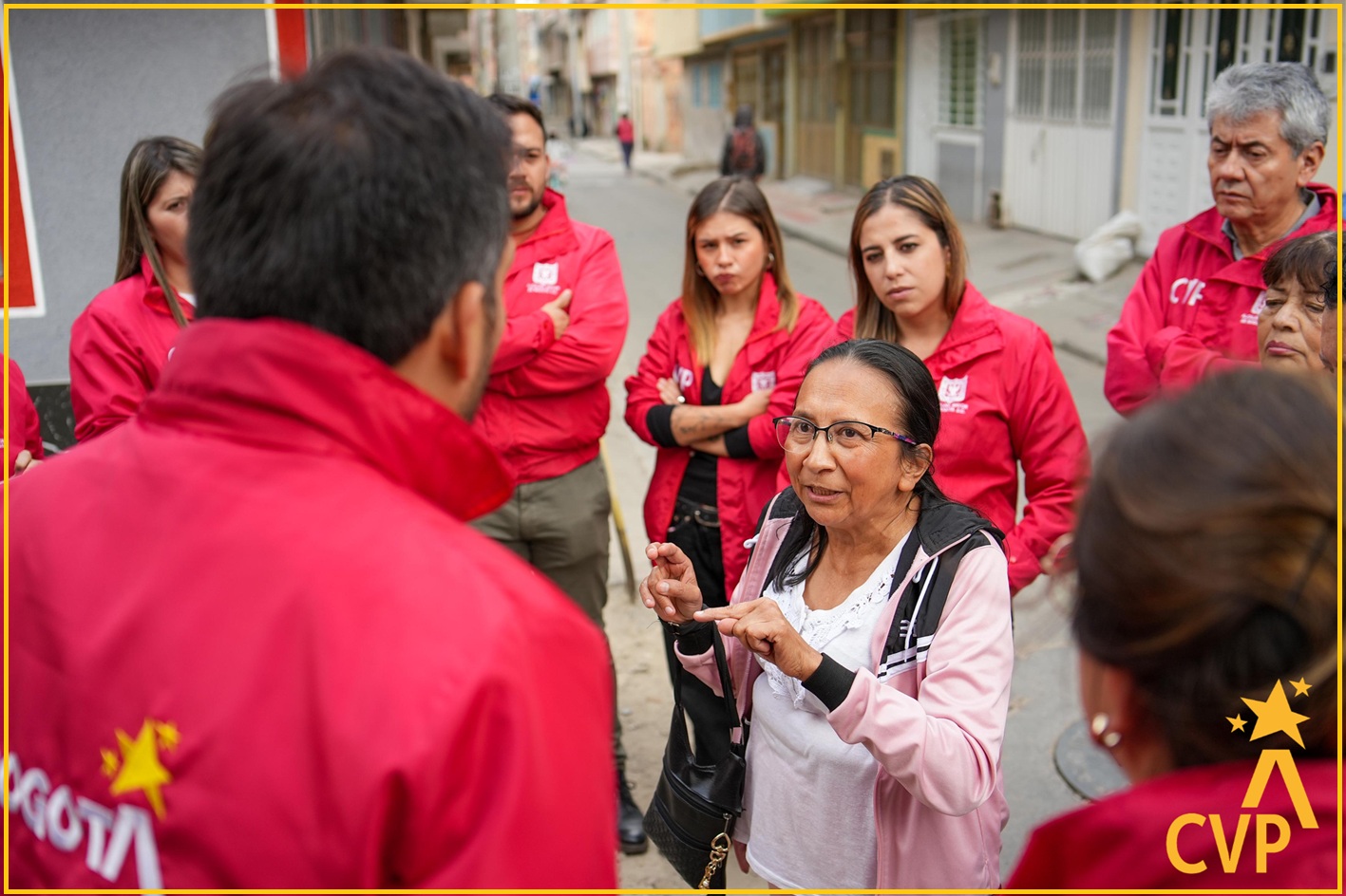 Líderes de barrios de la localidad de Bosa que intervendrá CVP a través del programa Mejora tu casa