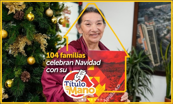 Más de 100 familias reciben su título de propiedad y dan paso definitivo hacia la seguridad de su hogar instagram