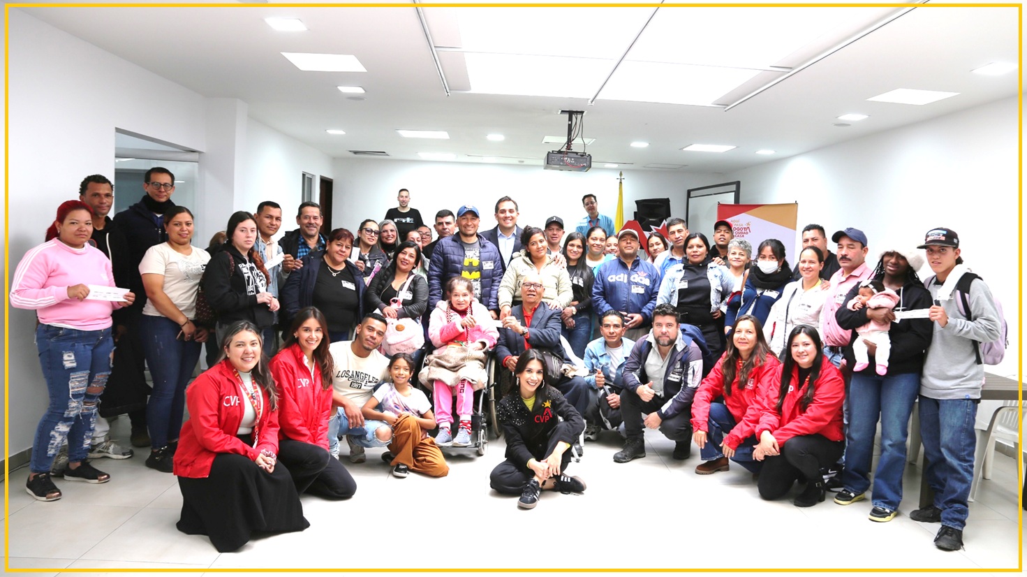 Sorteo 14 arboleda santa teresita para 24 familias beneficiadas