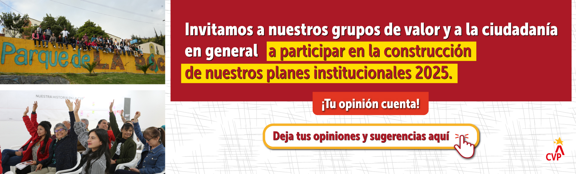 Banner Web planes institucionales CVP 2025jpg